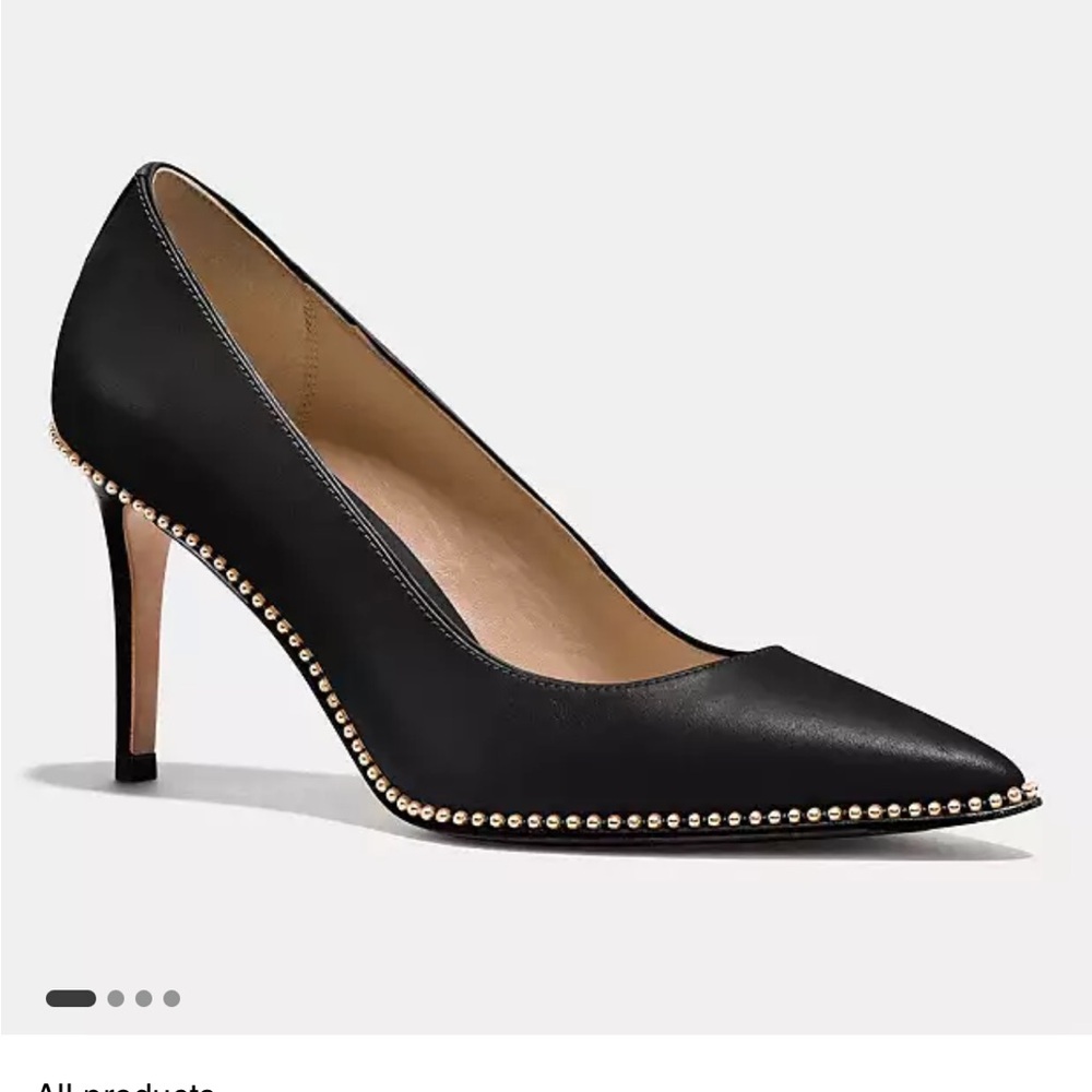 💗Coach Waverly Sz 8 Leather Pump